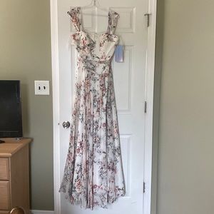 Floral maxi dress